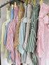 Summer Casual Set Shirts and Short Side Pockets Trousers